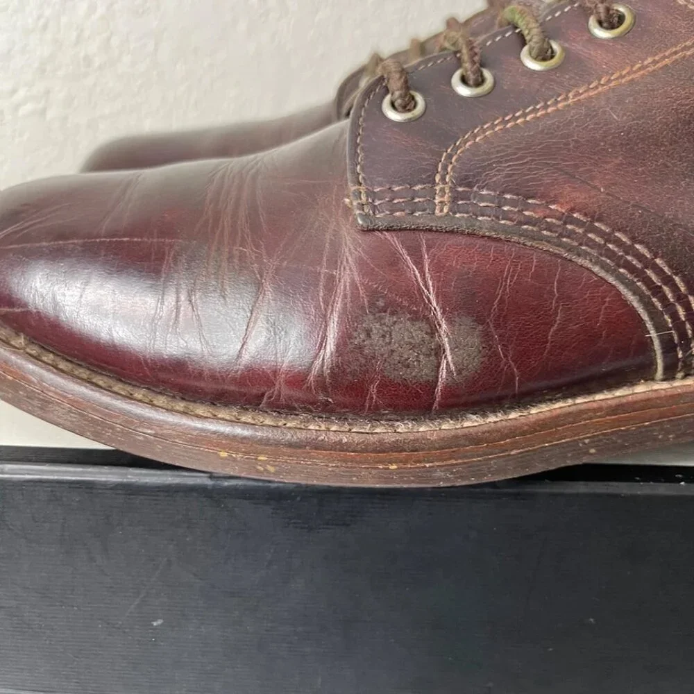 Chippewa Original Brown Leather Oxford Dress Shoes Vibram Sole Men's Size 11 D‎